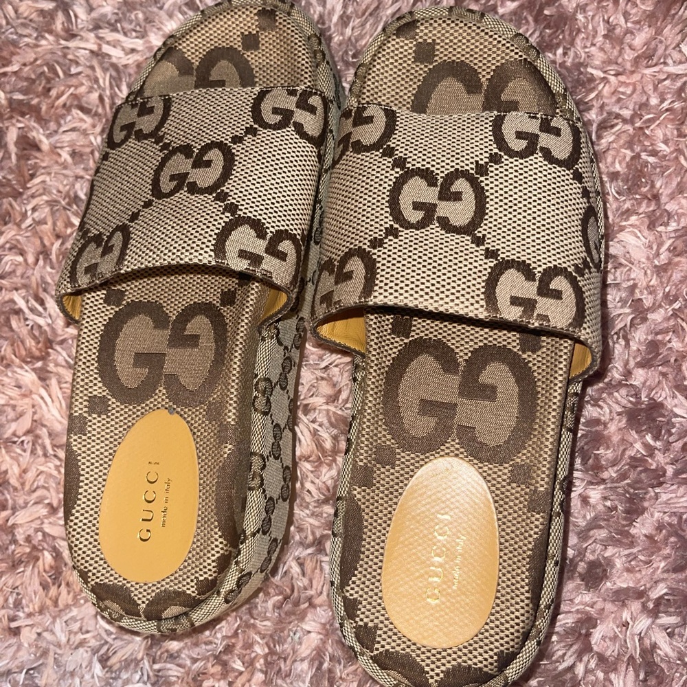 Gucci platform sandals